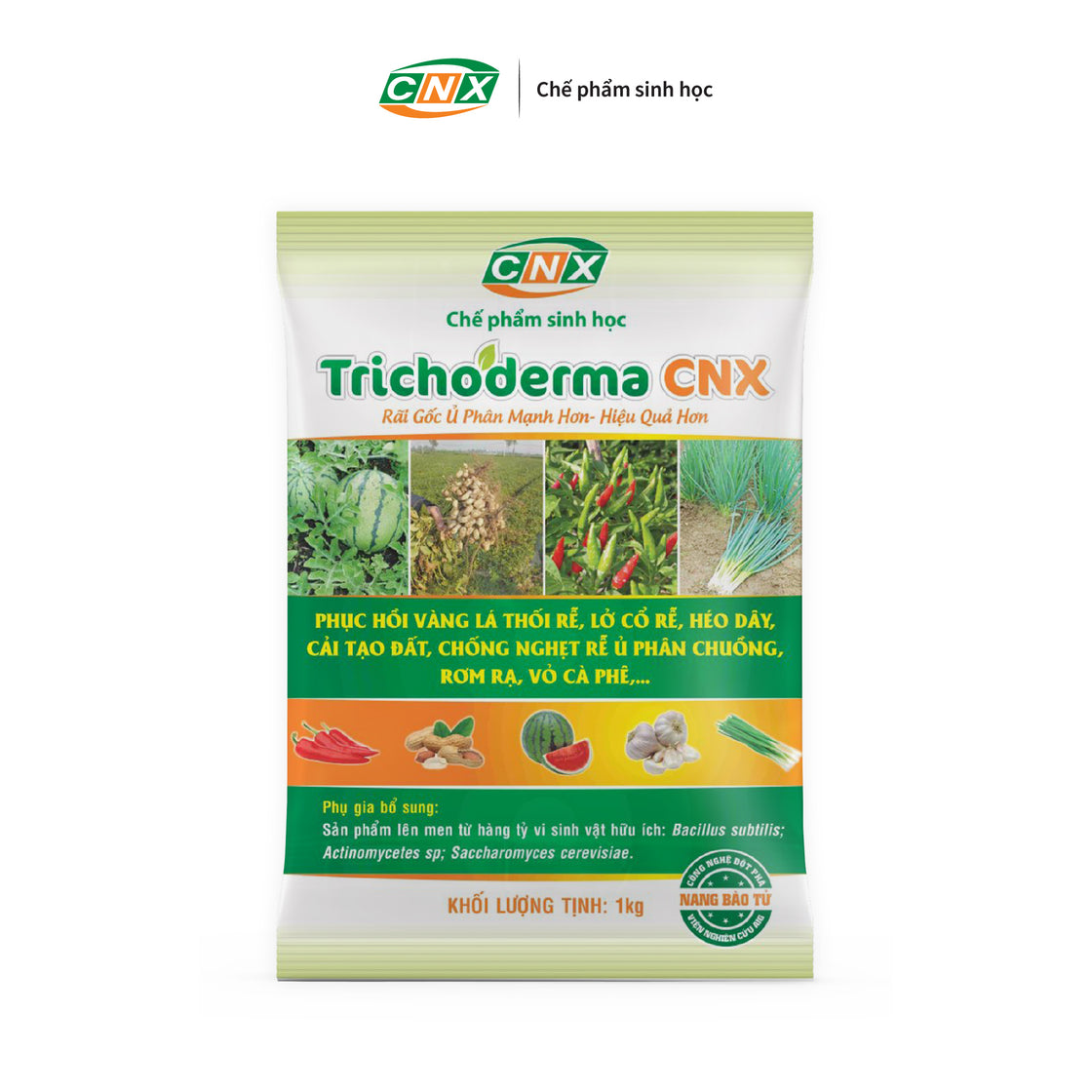 TRICHODERMA Cải tạo đất, ủ phân chuồng, rơm rạ