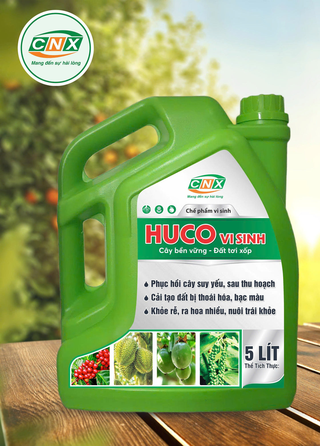 HUCO - Cây bền vững, đất tơi xốp