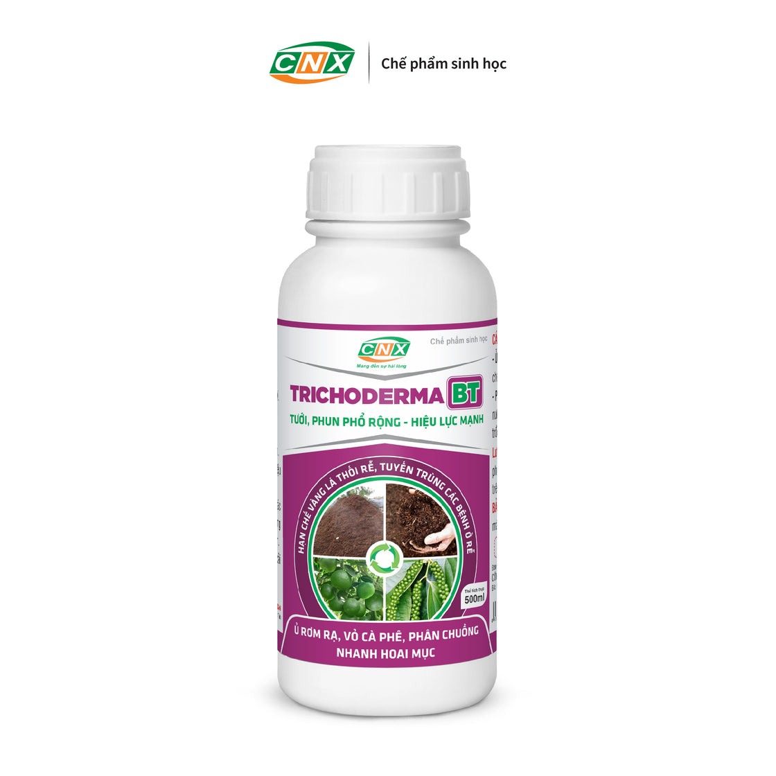 TRICHODERMA BT (LỎNG) - Phân hủy bã, xác thực vật cực mạnh